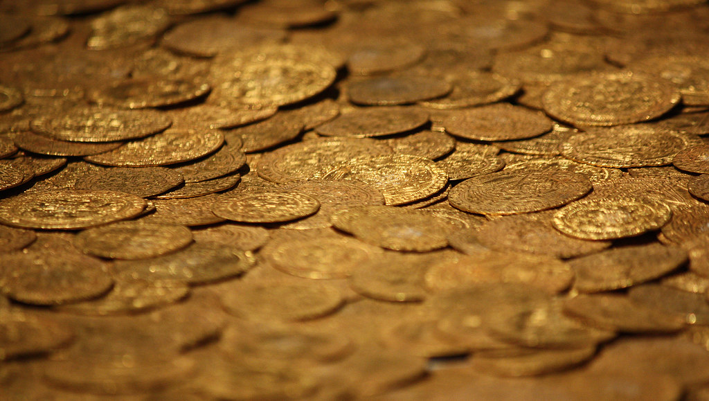Monedas de oro